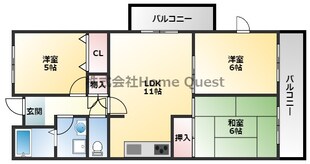 ラフィーネ川崎の物件間取画像